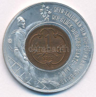 Ausztria 1913. 1h Bronz Al Foglalatban "Gesetzl. Gesch. / Dein Talisman Bin Ich Fürwahr - Ich Bring Dir Glück Durchs Gan - Unclassified