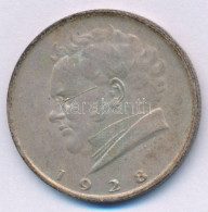 Ausztria 1928. 2Sch Ag "100 éve Halt Meg Schubert" T:XF Patina  Austria 1928. 2 Schilling Ag "Centennial Of The Death Of - Unclassified