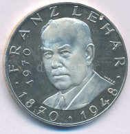 Ausztria 1970. 25Sch Ag "Lehár Ferenc" T:PP Patina Austria 1970. 25 Schilling Ag "Franz Lehar" C:PP Patina Krause KM#290 - Unclassified