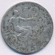 Csehszlovákia 1930. 10K Ag T:F Patina Czechoslovakia 1930. 10 Korun Ag C:F Patina - Unclassified