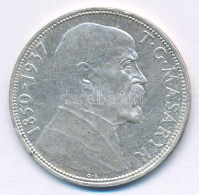 Csehszlovákia 1937. 20K Ag "Masaryk Köztársasági Elnök Halála" T:AU Patina Czechoslovakia 1937. 20 Korun Ag "Death Of Pr - Unclassified