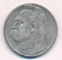 Lengyelország 1935. 5Zl Ag "Józef Pilsudski" T:XF,VF Ph. Poland 1935. 5 Zlotych Ag Jozef Pilsudski" C:XF,VF Edge Error K - Unclassified