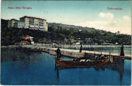 T2 1911 Crikvenica, Cirkvenica; Palace Hotel Therapia / Szálloda - Unclassified