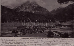 T2/T3 1904 Fulpmes Im Stubaithal Gegen Den Ampferstein / General View, Mountain (EK) - Unclassified