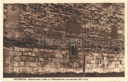 Delcampe - ** T1/T2 Smolensk, Fortress Wall With Plaques Of The Jubilee From 1912 - Unclassified