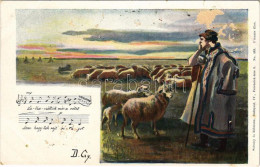 * T3 Lekaszálták Már A Rétet, Nem Hagytak Rajt' Virágot... Magyar Nótás Folklór Művészlap. Szénásy és Reimann Kiadása /  - Unclassified