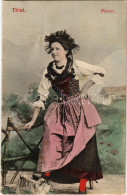T2/T3 1916 Tirol, Meran (Südtirol). Tiroler Volkstrachten XXXIII. Verl. V. Ernst Schmid / South Tyrolean Folklore From M - Unclassified