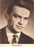 ** T2/T3 Bodrogi Gyula. József Attila Színház (Budapest XIII. Váci út 63.) Reklámlapja (non PC) (EK) - Unclassified