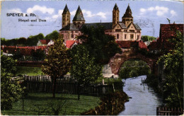Delcampe - CPA AK Speyer Riegel Und Dom GERMANY (921915) - Speyer