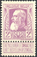 [** SUP] N° 80, 2F Lilas Pleine Gomme Originale, Signé Et Centrage Parfait - Cote: 1250€ - 1905 Thick Beard