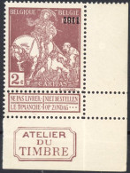 [** SUP] N° 95, La Bonne Valeur, Cdf + 'Atelier Du Timbre' - Fraîcheur Postale - Cote: 500€ - 1910-1911 Caritas