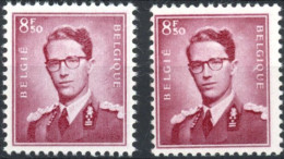 [** SUP] N° 1072+1072a, 8.50F - Les 2 Nuances - Cote: 47.5€ - Unused Stamps