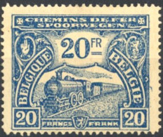 [** SUP] TR127, 20F Bleu, Centrage Correct - Fraîcheur Postale. Rare - Cote: 3140€ - Other & Unclassified