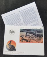 Sweden Nordic Scandinavian Mythology 2008 Frog Bat Skeleton Goat Rabbit (FDC) - Briefe U. Dokumente