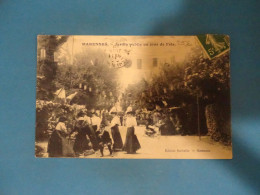 Delcampe - 17) Marennes - N° - Jardin Public Un Jour De Fête - Année:1909 - EDIT: Kerhello - Marennes