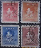 Delcampe - NAURU ~ S.G. 44 - 47 ~ 1937 CORONATION STAMPS ~ VFU #04179 - Nauru