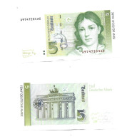 Allemagne Germany BDR 5 Mark 1991 UNC / NEUF - 5 Deutsche Mark