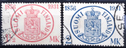 FINLANDE                      N° 164/165                           OBLITERE - Gebraucht