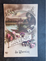 Delcampe - CP BELGIQUE (M2419) SOUVENIR DE WERVICQ (2 Vues) Marcophilie WERVIK WERVICQ - Wervik