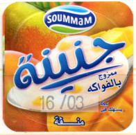 ALGERIA - Opercule Cover Yaourt Yogurt " Soummam " J'NINA Manga Yoghurt Yoghourt Yahourt Yogourt - Opercules De Lait