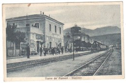 Delcampe - Torre De Passeri-pescara-stazione-treno-viagg-1936-animata- Costumi - Pescara