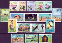 Delcampe - Nauru 1973 Y.T.88/101 **/MNH VF - Nauru