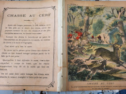 PROTEGE CAHIER /CHASSE AU CERF - Dieren