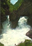HINTERSTODER, WATERFALL, ROCKS,  AUSTRIA, POSTCARD - Hinterstoder
