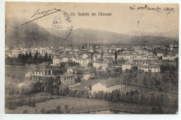 Un Saluto Da CHIASSO Gel. 1907 N. Paris - Chiasso
