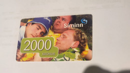 ICELAND-(IS-SIM-REF-0036)-Men Lying Down3-(40)-(2000 KRONUR)-(335-492-910-3552)-(01.07.07)-used Card - Iceland