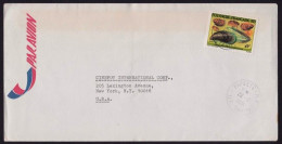 TAHITI 1981 COVER To USA @D6157L - Tahiti