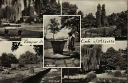 Delcampe - Bonjour D'ESCH-sur-ALZETTE -1. Parc Laval 2. Parc De La Ville 3. La Source 4. Roseraie 5. Coin Pittoresque - Esch-Alzette