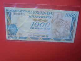 RWANDA 1000 Francs 1988 Circuler (B.33) - Rwanda