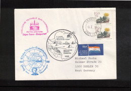 South Africa 1991 Antarctica - 10 Years Of Georg Von Neumayer Station - Helicopter Service - Ship Polarstern - Autres & Non Classés