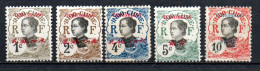 Col42 Colonie Tchong King  N° 65 à 69 Neuf X MH  Cote : 7,00€ - Ongebruikt