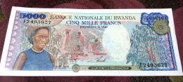Rwanda, 5000 Francs, 1988, KM:22, UNC - Rwanda
