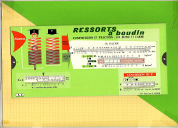 Abaque Regle OMARO : R3 Ressorts A Boudin - Other Apparatus