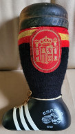FOOTBALL: RARE Bouteille De Liqueur Mundial 82 (en Forme De Chaussure De Football Espagne) - Spirits