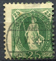 Suisse - 1900 - Yt 82 - Helvetia Debout - Oblitéré - - Gebraucht