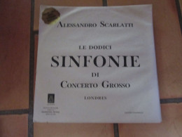 2 VINYLES 33 TOURS SCARLATTI LE DODICI SINFONIE DI CONCERTO GROSSO - Classical