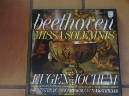 2 VINYLES 33 TOURS BEETHOVEN MISSA SOLEMNIS EUGEN JOCHUM - Classical