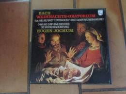 COFFRET 3 VINYLES 33 TOURS BACH WEIHNACHTS-ORATORIUM EUGEN JOCHUM - Classical