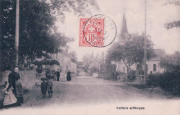 Cottens Sur Morges VD, Rue Principale Animée (5.9.1907) - Cottens