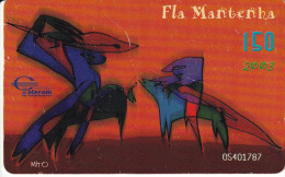 TARJETA DE CABO VERDE TELECOM DE 150 UNITS DE FLA MANTENHA DEL AÑO 2003 - Cape Verde