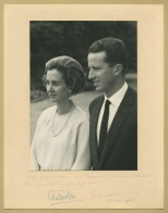 Baudouin Of Belgium & Fabiola - King Of The Belgians - RARE Signed Photo - 1985 - COA - Königliche Familien