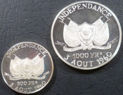 Niger - 500 + 1000 Francs 1960 - Indipendenza - KM# 5 + KM# 6 - Niger