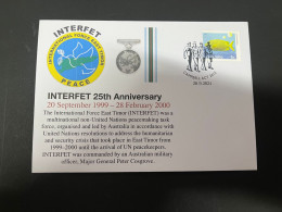 21-9-2024 (78) East Timor - INTERFET Australian Lead Force In Timor Leste 25th Anniversary (20-9-1999) - Timor Oriental