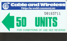 PHONE CARD DIEGO GARCIA AUTELCA  (E114.7.7 - Diego-Garcia