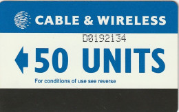 PHONE CARD DIEGO GARCIA AUTELCA  (E114.7.5 - Diego-Garcia