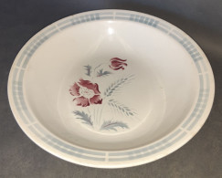 1 Plat Rond Creux En Céramique De SARREGUEMINES DIGOIN, Modèle CAROLE, Diamètre 28cm Hauteur 5,5cm. - Schalen Und Tabletts